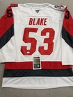 JSA COA JACKSON BLAKE Signed Autographed Carolina Hurricanes Hockey Jersey