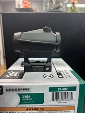 VORTEX Crossfire 2 MOA Green Dot Black Sight (CF-GD2)