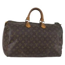 LOUIS VUITTON Monogram Speedy 40 Hand Bag M41522 LV Auth 151245