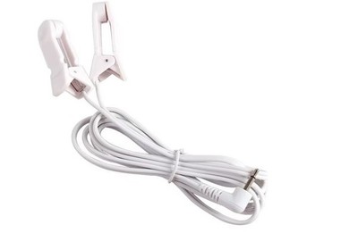 EAR CLIP/CLAMP ELECTRODE with 2.5mm Plug Lead Cable Microcurrent Electrotherapy