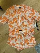 Room Service Pajama Set - Size Small Peach Pink Brand New With Tag NWT