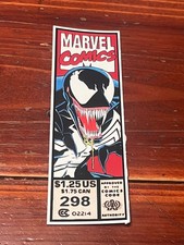 Venom 5  Marvel Corner Box Vinyl Sticker Lethal Protector Spider-Man Symbiote 