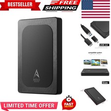 500GB External Hard Drive Ultra Slim Portable HDD-USB 3.0 for PC, Mac, Laptop...