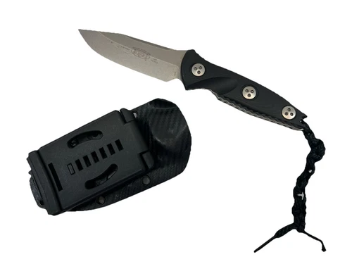 Microtech Socom Alpha Mini Fixed Blade Knife with CTS-204P Blade and G10 Handle