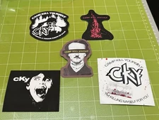 cKy / Bam Margera  Jackass -  Set of 5 Stickers