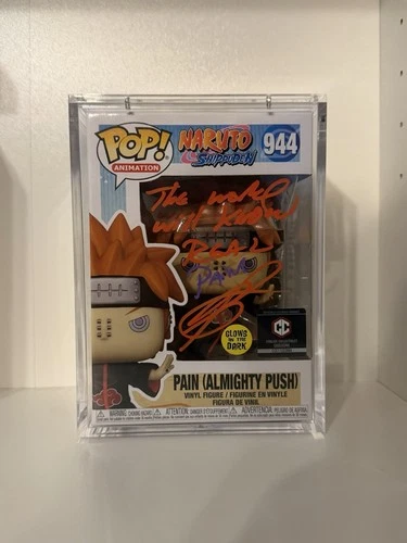 Funko Pop! Vinyl: Naruto - Pain (Glows in the Dark) -  Signed Troy Baker