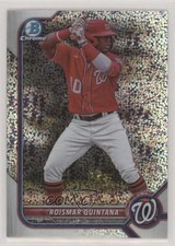 2022 Bowman Chrome Prospects Speckle Refractor 206/299 Roismar Quintana 08kw