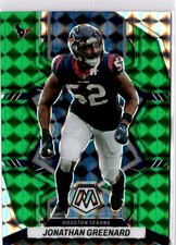 2022 Panini Mosaic #80 Jonathan Greenard Mosaic Green (D)