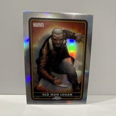Topps Chrome 2025 Marvel Deadpool Old Man Logan Refractor Card #2