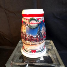 Budweiser 2001 Holiday at the Capitol CS455 Beer Stein free shipping