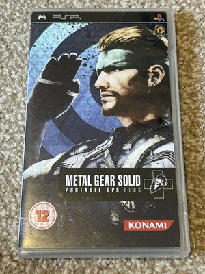 Metal Gear Solid Portable Ops Plus für PSP komplett UK Version Versand weltweit!