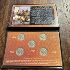 1934-1938 Lot Of 5 Coins 5 years of Buffalo Head Nickels