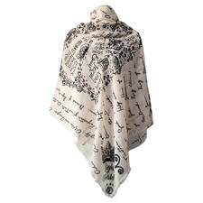 Jesus's Names Christian Prayer Soft Scarf   75 Languages, 84 Titles Of Christ