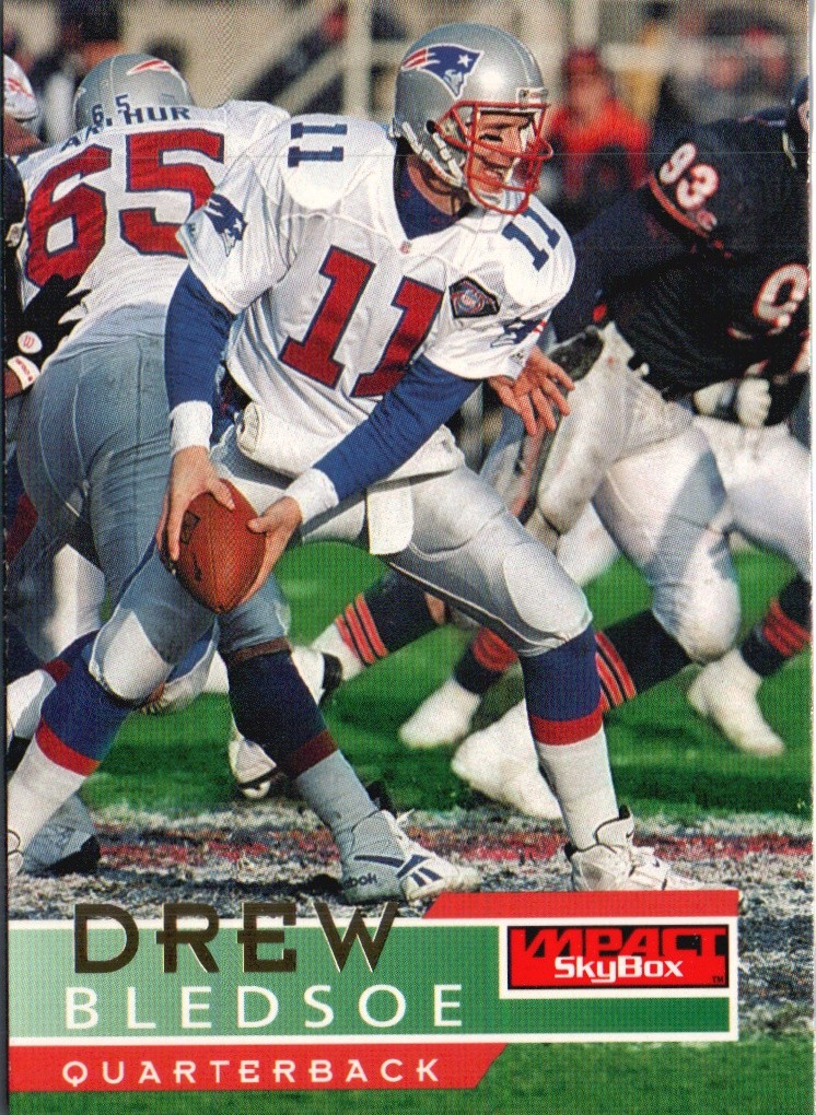 1995 SkyBox Impact #92 Drew Bledsoe