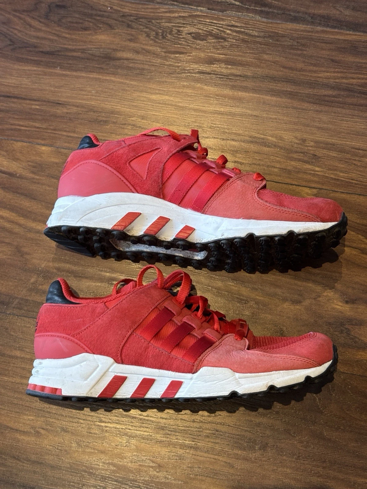 Scarpe da ginnastica Adidas Equipment EQT Support rosse taglia UK9