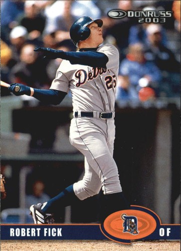 2003 Donruss Robert Fick #126 card