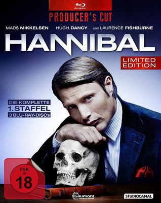 Hannibal - Staffel 1 - (Producer's Cut) - Mads Mikkelsen - 3 Blu Ray (R2/6)