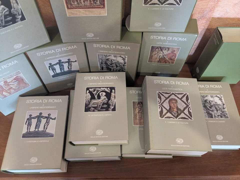 STORIA DI ROMA 7 voll Italia Repubblica Impero EINAUDI Momigliano Schiavone - Immagine 2 di 4