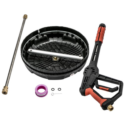 #ad #ad Heavy Duty 15quot; Extension Wand 4000PSI Pressure Washer Gun Kit Quick Connect $48.22