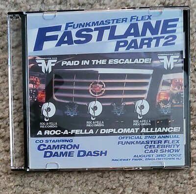DJ Funkmaster Flex''Fastlane Pt.2'' MIX CD RARE OG Mixtape New