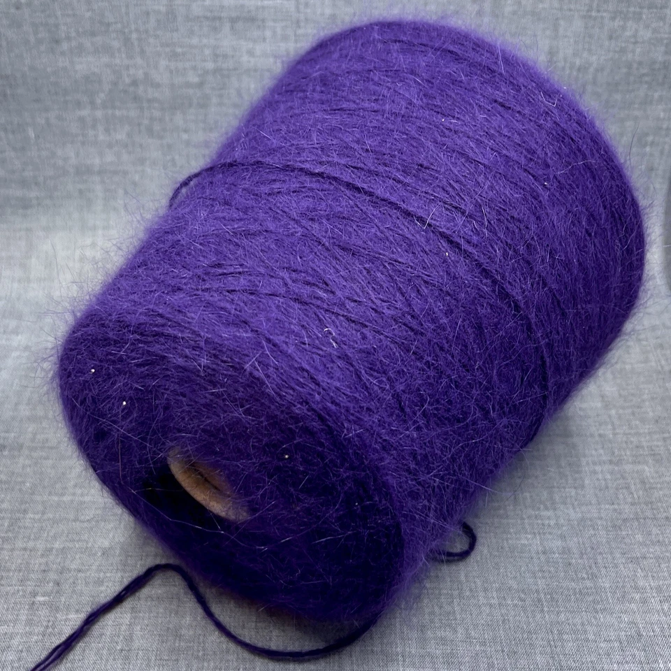 Angora hilo superfino sobre cono, 100g/500 m - 80/20% angora/poliamida, por 100g Foto 2 de 4