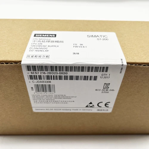Nuovo modulo di uscita digitale Siemens 6ES7 216-2BD23-0XB0 6ES7216-2BD23-0XB0 - Foto 1 di 4