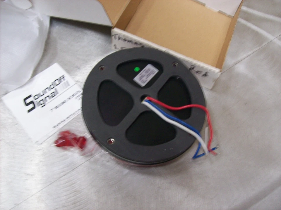 Sound Off Signal Genuine LED Red School Bus Light E7561EBOR - Image 2 of 3