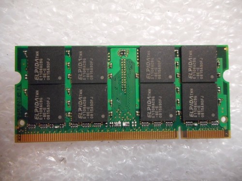 Buffalo 2GB 2RX8 PC2-6400S DDR2-SDRAM Laptop Memory - (01) D2N800C-2GECJ - Picture 2 of 2