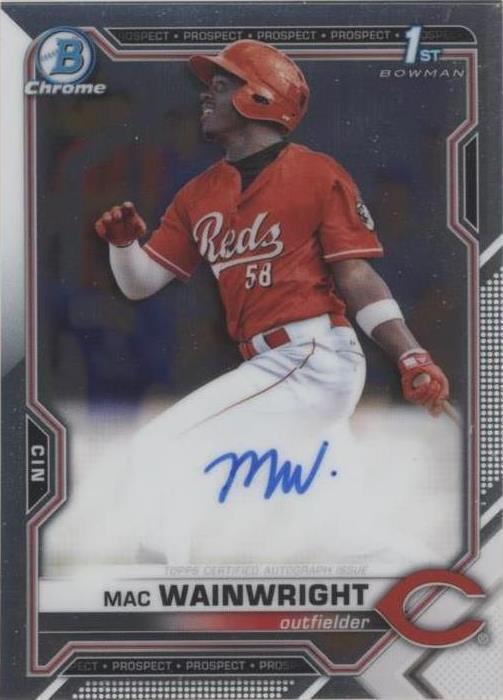 2021 Bowman - Mac Wainwright #CPA-MW - 1 of 1