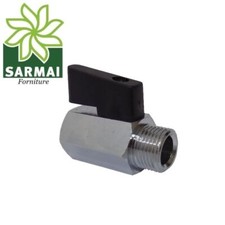 RUBINETTO A SFERA MASCHIO - FEMMINA MINI VALVOLA PNEUMATICA ARIA COMPRESSA