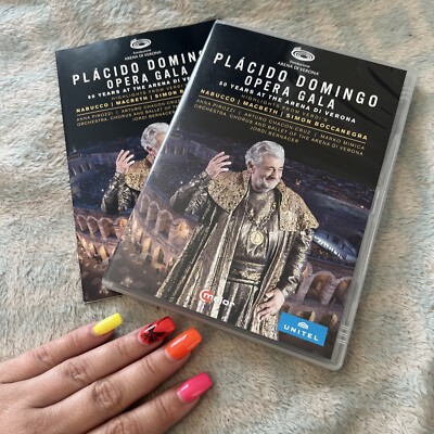 Placido Domingo Opera Gala - 50 Years at the Arena di Verona DVD 2-discs Verdi