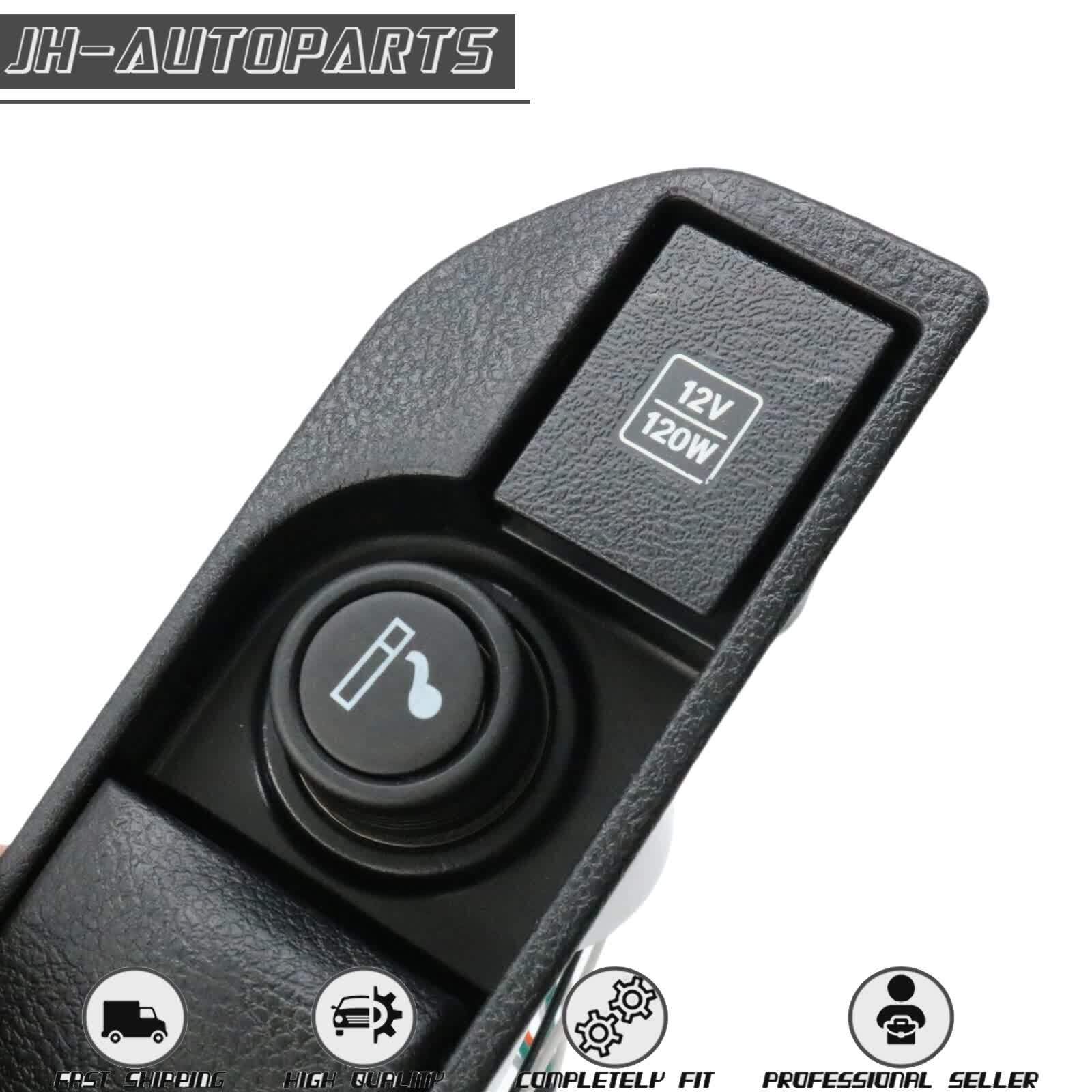 Black Quality Ashtray Lighter Kit Fit for 2003-2009 Toyota 4Runner 4.0L 4.7L US