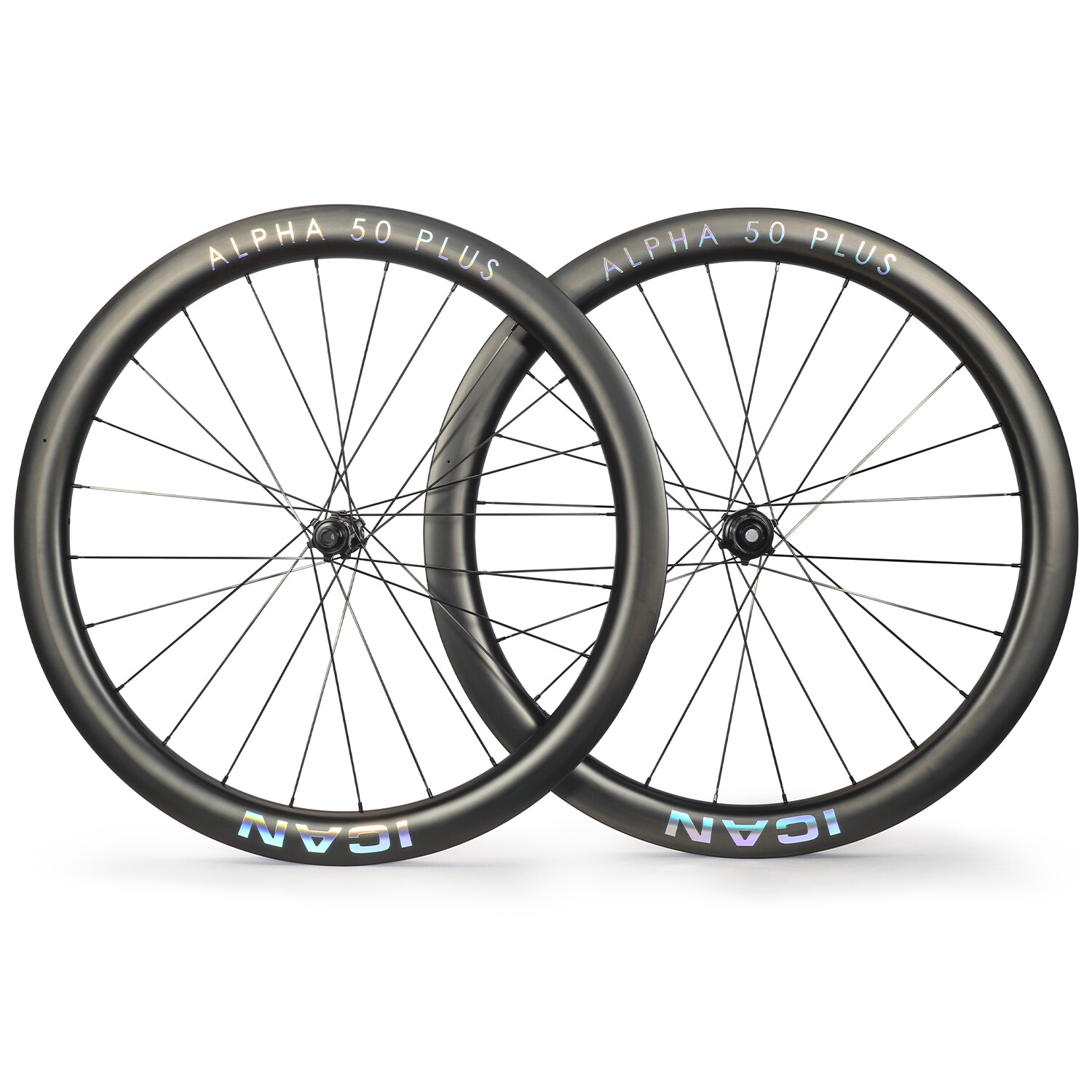 ICAN Alpha 50 Plus 1555g 23mm Inner Width Carbon Disc Road B