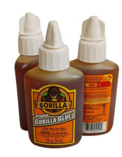 Gorilla Glue Original Waterproof Adhesive 2oz Lot of 3 Shelf Wear New 021