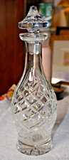 Decanter & Stopper Donegal (Cut) by WATERFORD CRYSTAL 13"H  Signed