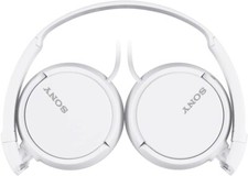 Sony MDR-ZX110 Ear-Pad On the Ear Headband Headphones - White