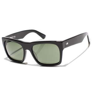 New Otis Stones Throw Sunglasses Gloss Black/Grey Lens 11-1706 RRP $190