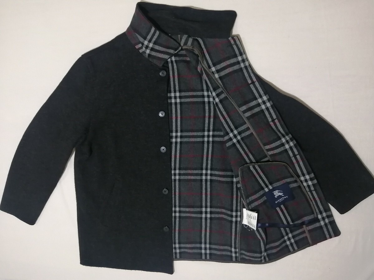 Authentic Burberry Jacket Nova check Genuine burberry london gray