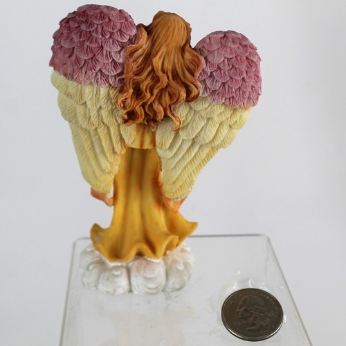 Lot of 7 resin Angel figures Picks compare to a quarter. Get all seven statues - Picture 6 of 18