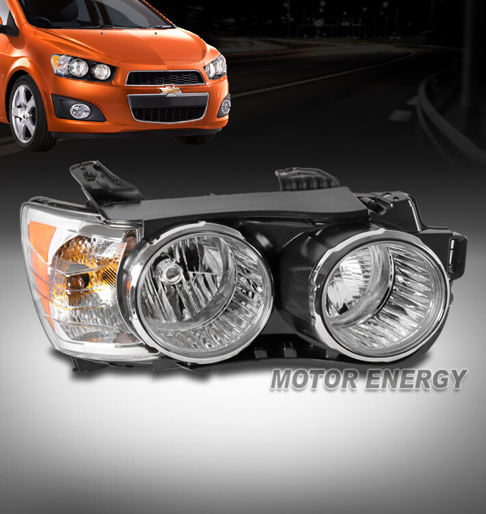 Headlight Assembly For 2012-2016 Chevrolet Sonic Left Right Halogen