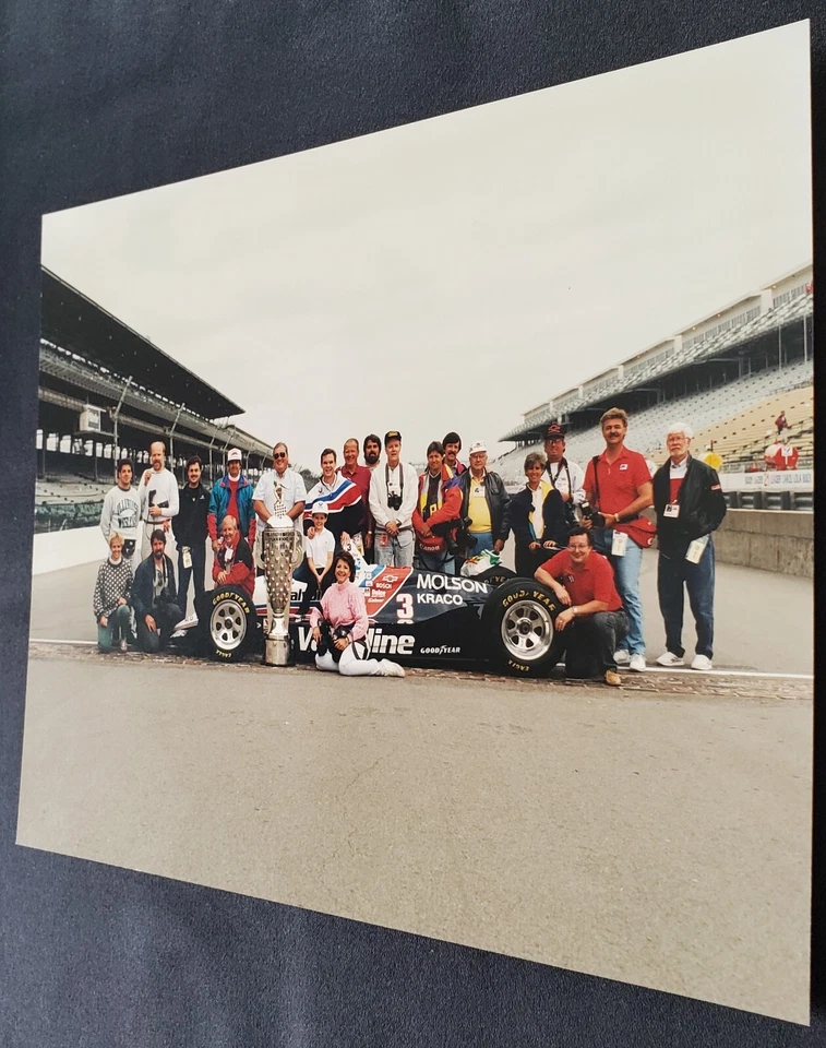 Fotografía IMS 8x10 ganadora de la Indy 500 Indianapolis 1992 Al Our Jr. Foto 3 de 4