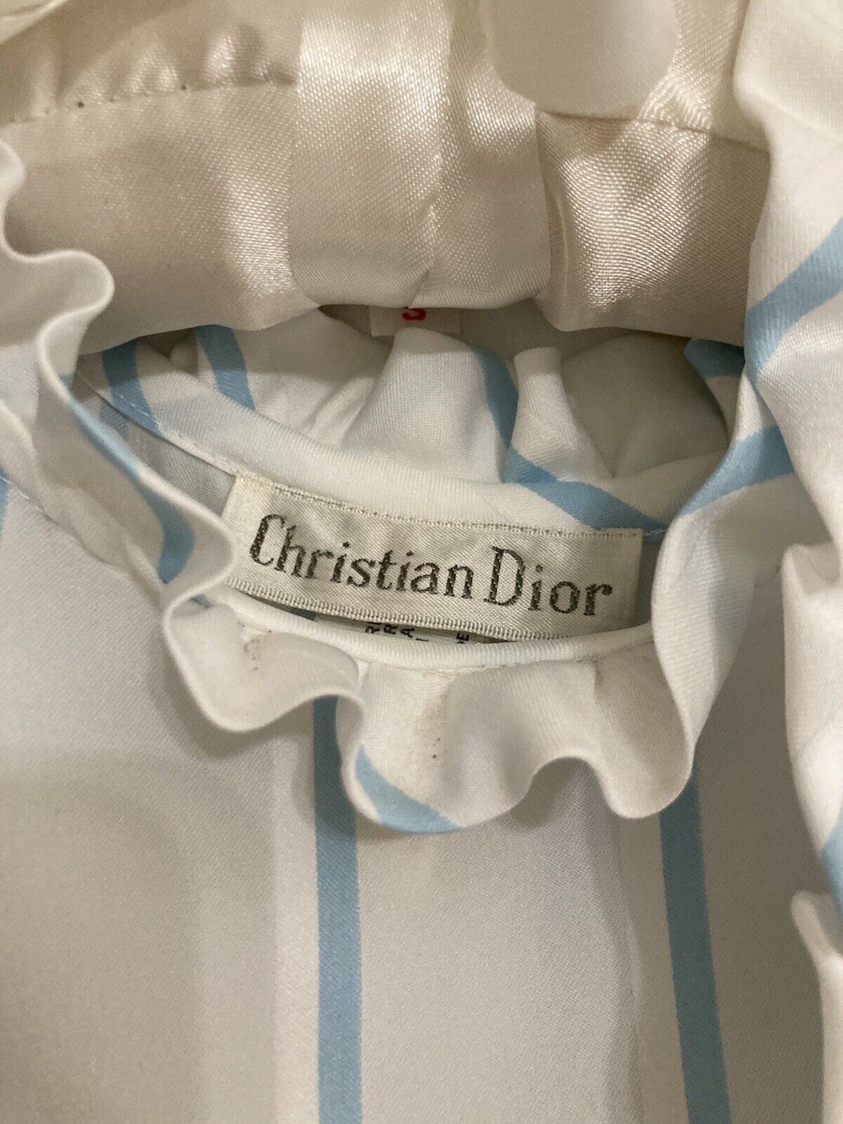 Christian Dior 3 Piece  S robe nightie Pants Vint… - image 3