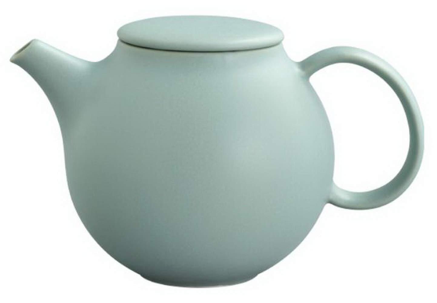 Tetera KINTO PEBBLE 500ml verde musgo 17141 65xH105xW160mm porcelana microondas