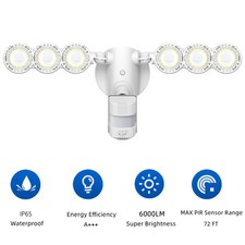 180W-600W LED External Security Lights With PIR Motion Sensor Garden Floodlight