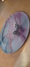 Silver Rhinestone Bow Headband