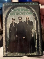 The Matrix Reloaded (DVD, 2003, 2-Disc Set, Widescreen) Super Fast Shipping WoW