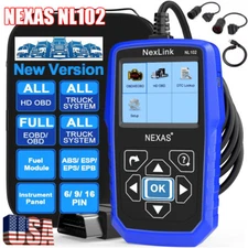 NEXAS HD Heavy Duty Truck Scanner NL102 Diagnostic ABS Transmission Codes Reader
