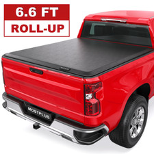 6.6ft Roll-up Truck Bed Tonneau Cover For 2014-2025 Chevy Silverado Sierra 1500 6.6ft Roll-up Truck Bed Tonneau Cover For 2014-2025 Chevy Silverado Sierra 1500