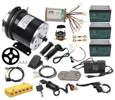 Complete 36V 800W Brush Motor Kit Controller Battery fo Electric Razor Dirt Bike