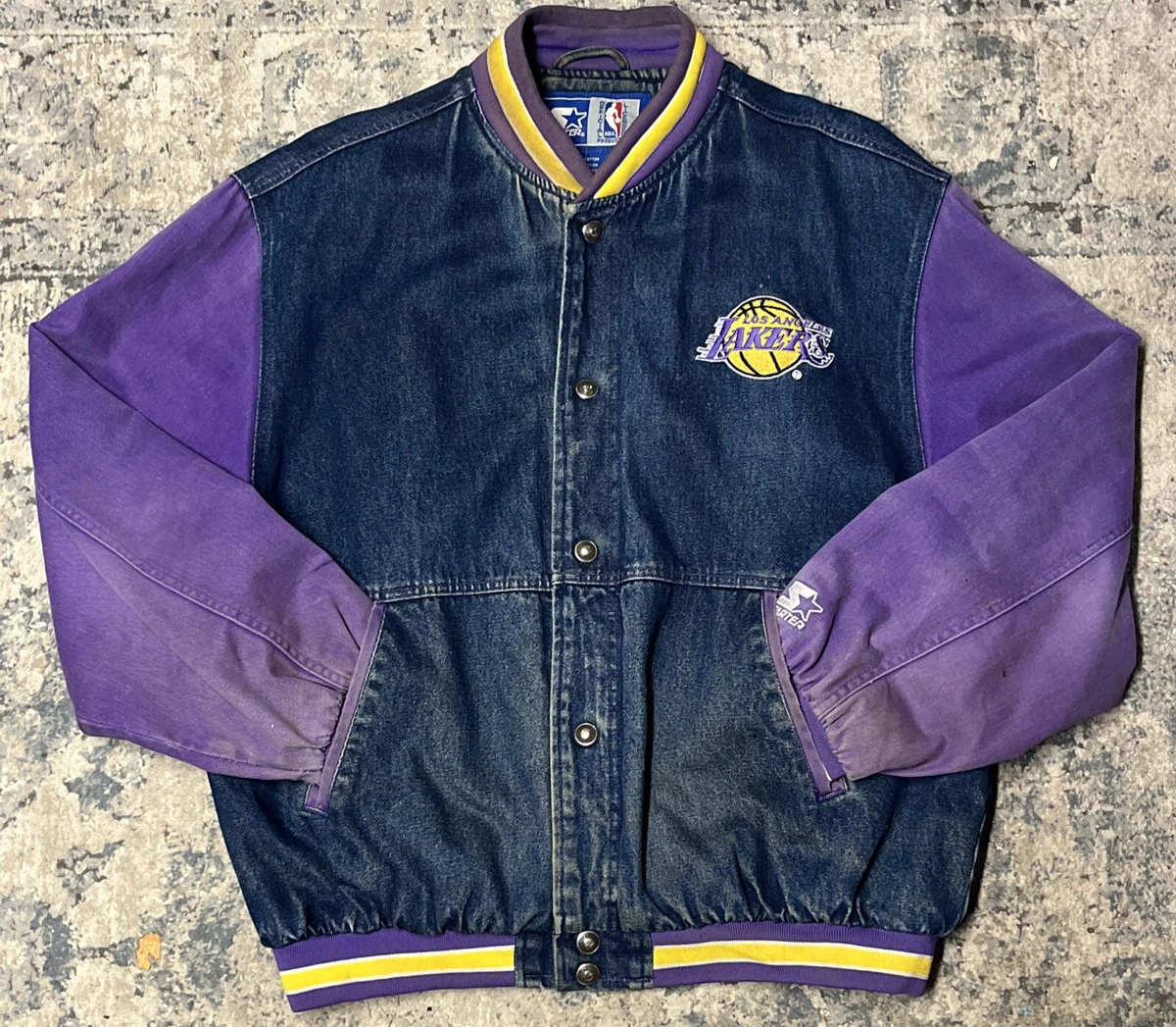 Lakers starter cheap jacket 90s